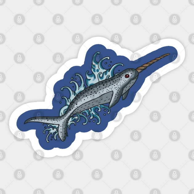 Narwhal? Narwhal Sticker by Feanor Designs